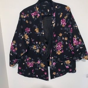 Torrid Floral blazer